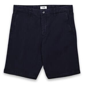 NNO7 Bermuda Shorts Flat Front Multiple Functional Pockets Belt Loops Black M 34